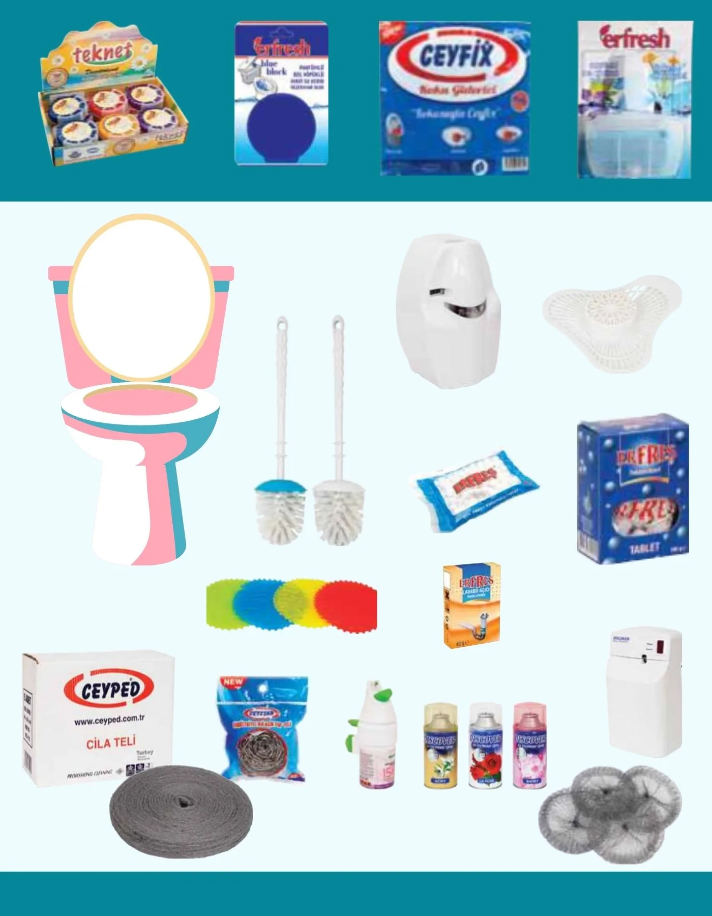 Pisuvar ve WC Aksesuarları