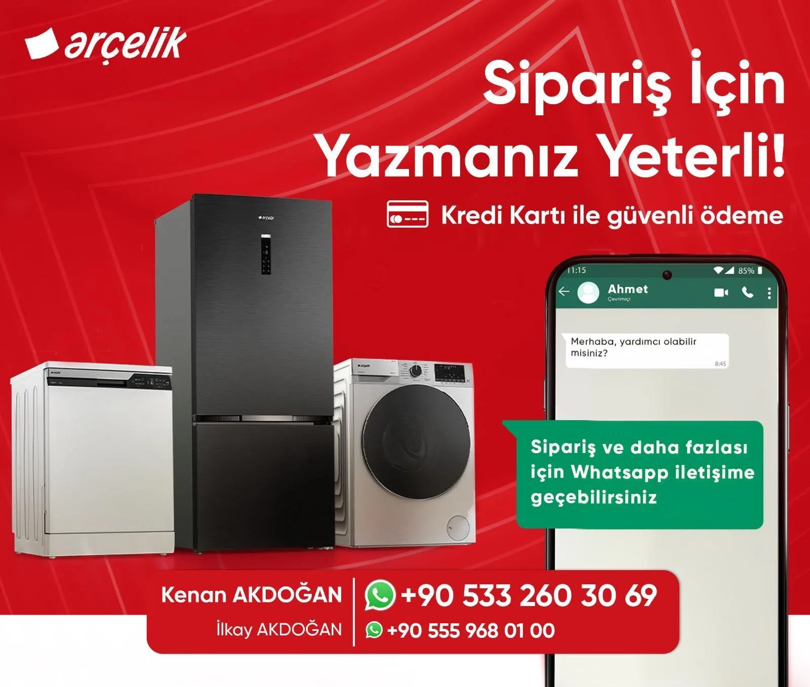 Arçelik Kurumsal Buzdolapları